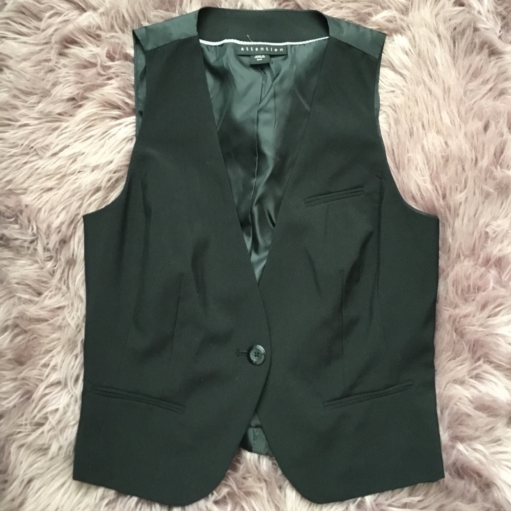 Fancy black vest